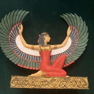 Egyptian style statue of goddess Isis